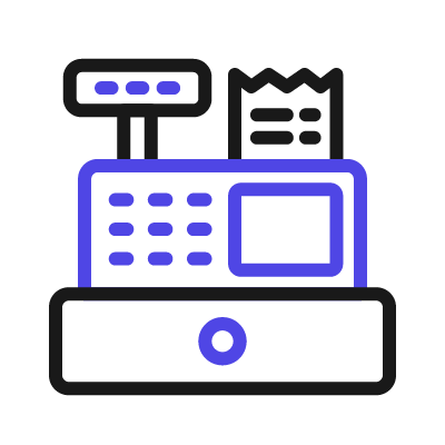 Free Cash counter SVG Icon — Download & Copy Code | Unicorn Icons