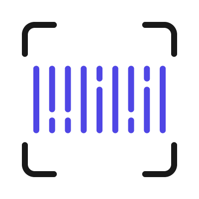Free Bar code SVG Icon — Download & Copy Code | Unicorn Icons