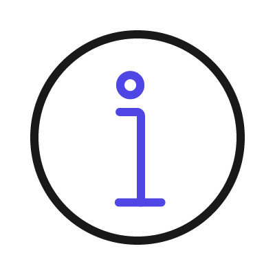 Free Information SVG Icon — Download & Copy Code | Unicorn Icons